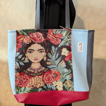 Umhängtasche mehrfarbig